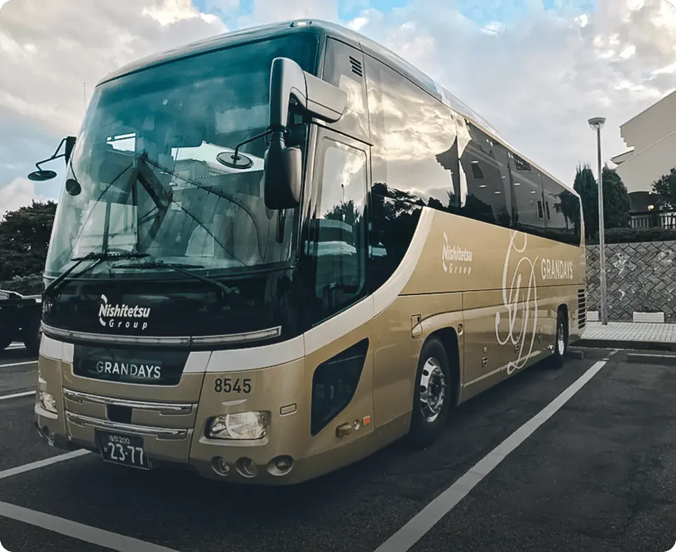 豪華バス（GRANDAYS）の写真