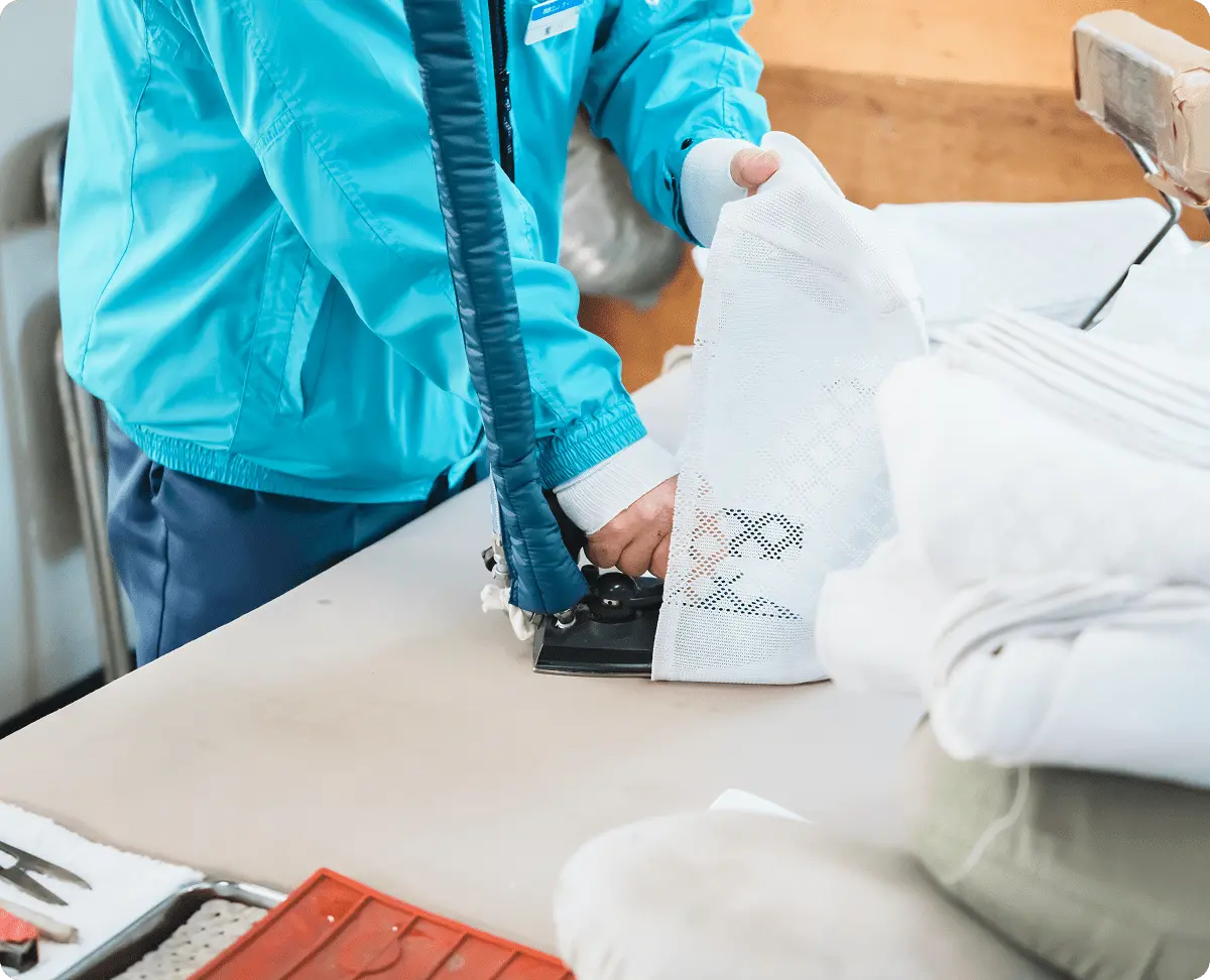 シーツなどのクリーニングのイメージ