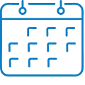 カレンダーのアイコン