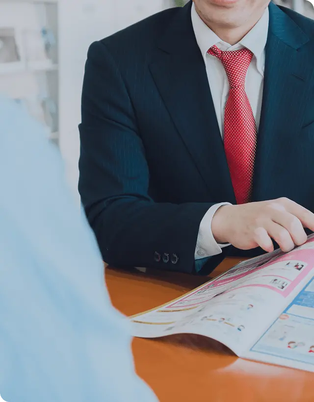 保険相談の様子